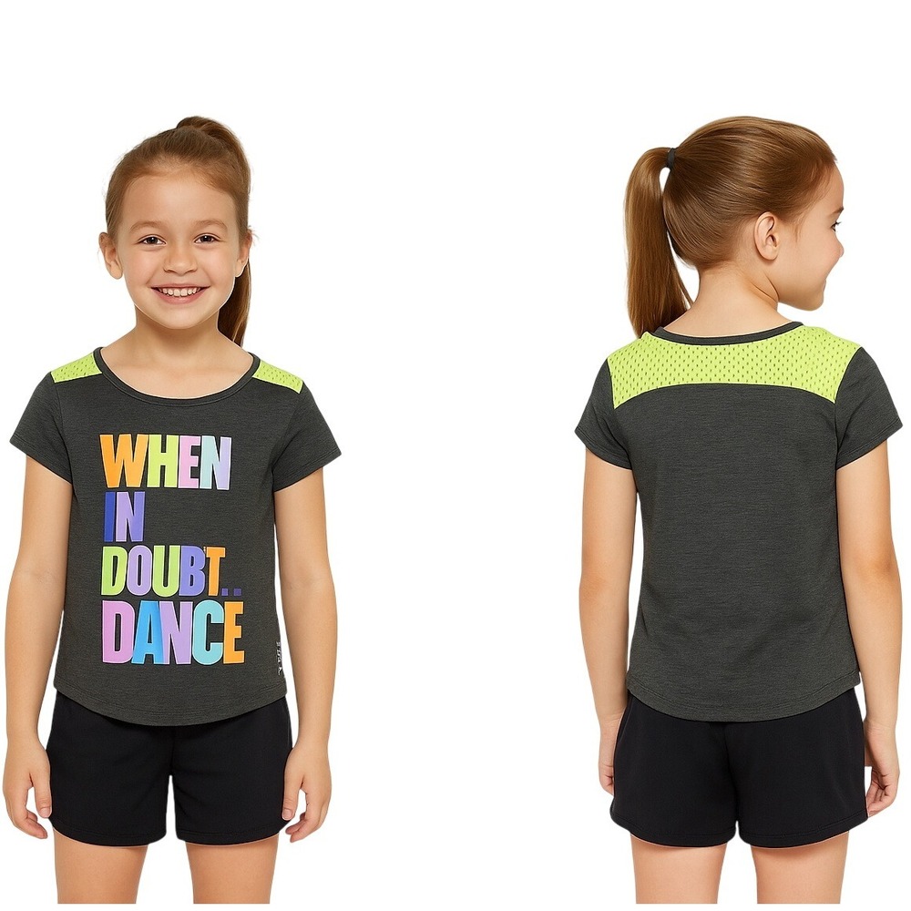 Reebok Tee Size XS T-shirt Multicolor Pullover‎ Performance Sporty Motivational